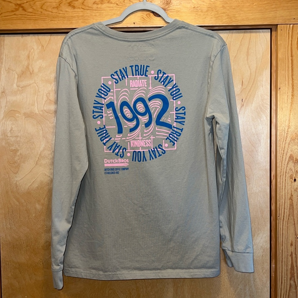 Dutch Bros Long Sleeve Shirt NEW UNWORN